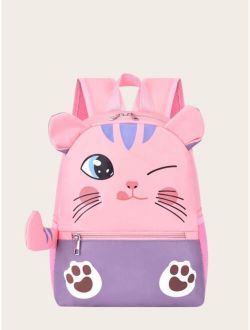 Girls Cartoon Design Backpack