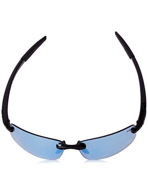 Revo Sunglasses Descend N: Polarized Lens with Rimless Rectangular Frame