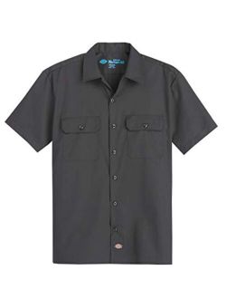 Men's Flex Cooling Twill Short Sleeve Work Shirt
