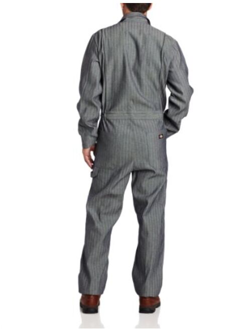 Dickies Men's Long Sleeve Fisher Stripe Cotton Coverall