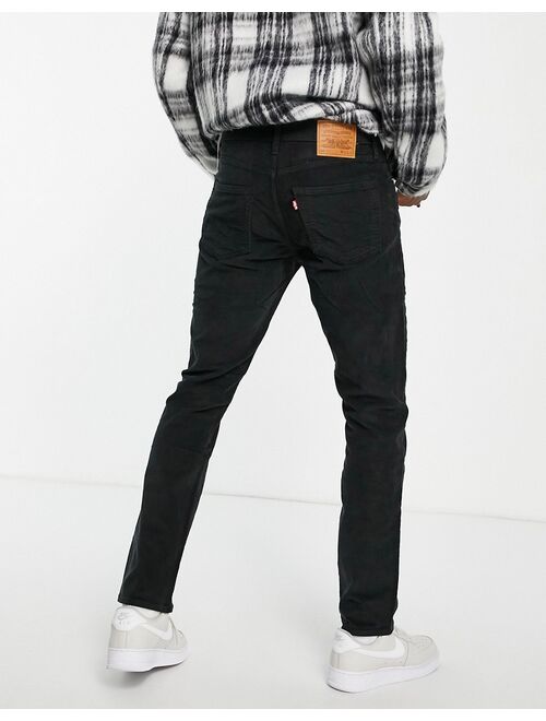 Levi's 511 slim corduroy pants in black
