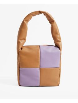 Women's Quilted Square Bag