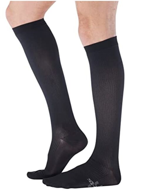 Absolute Support Made in USA - Circulating Dress Compression Socks 20-30 mmHg for Men