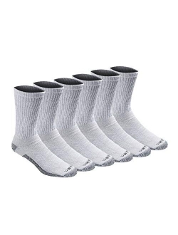 Men's Multi-Pack Dri-tech 2.0 Moisture Control Heel-Lock Crew Socks