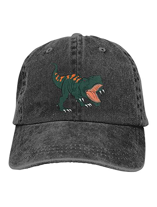 Waldeal Boys' Printing Dinosaur Baseball Hat Cute Vintage Adjustable Kids Dad Cap