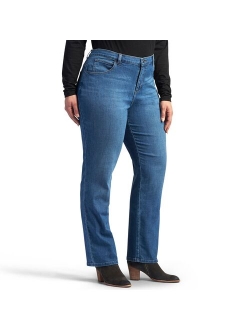 Plus Size Lee Relaxed Fit Straight-Leg Jeans