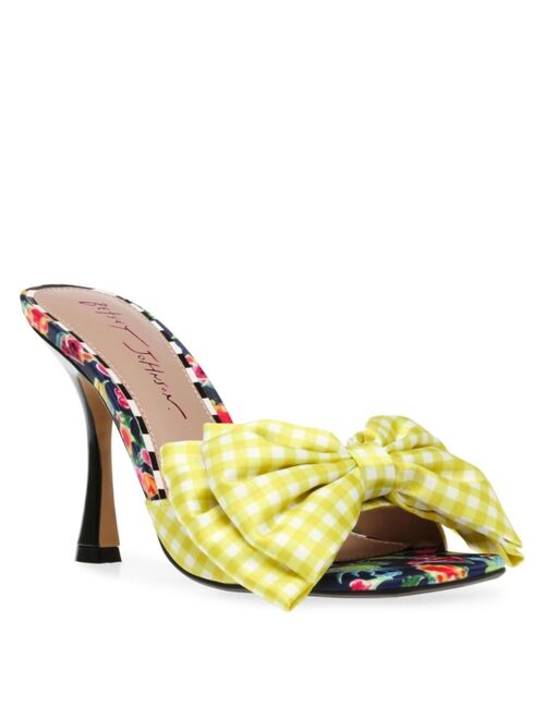Betsey Johnson Women's Skyee Slip On Dress Sandals