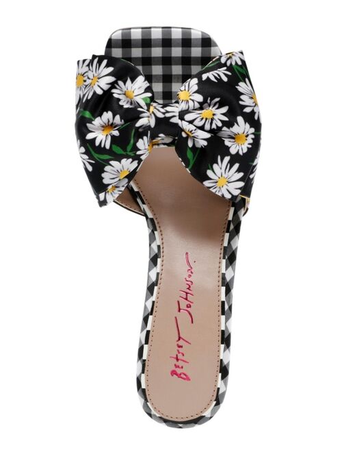 Betsey Johnson Women's Skyee Slip On Dress Sandals