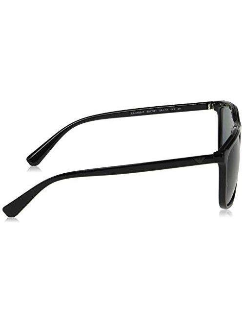 Sunglasses Emporio Armani EA 4109 F Asian fit 501781 Shiny Black