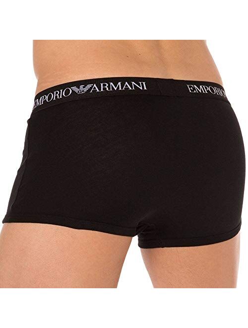 Emporio Armani Men's 3-Pack Cotton Trunks