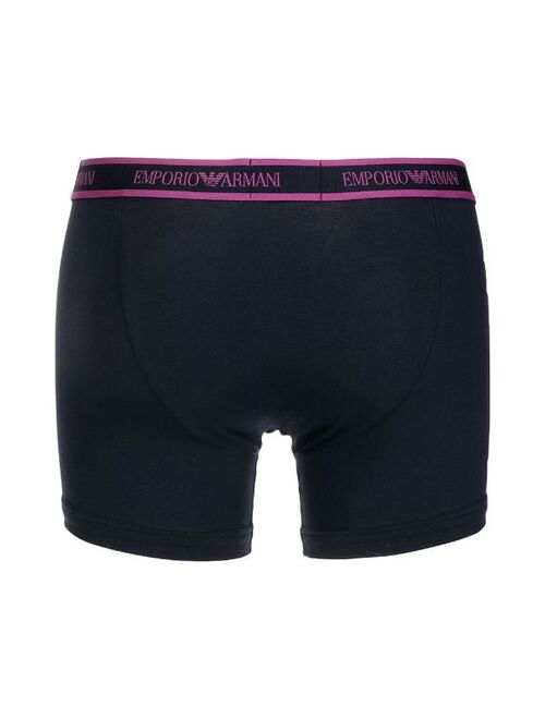 Emporio Armani logo-waistband cotton boxers