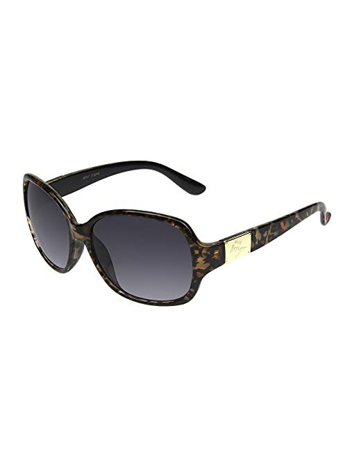 Betsey Johnson Women's Glenda Sunglasses Rectangular