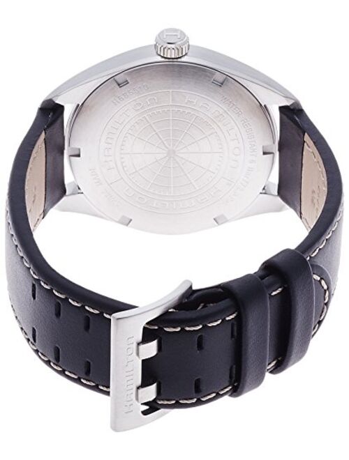 Hamilton Men's Analogue Quartz Watch with Leather Strap H68551733
