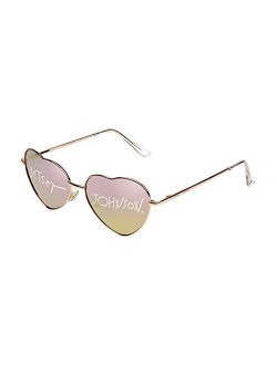 Women's Giselle Sunglasses Heart, Pink, 54mm