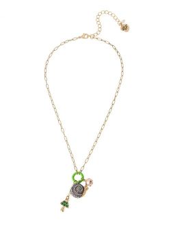 Women's Snail Charm Pendant Necklace