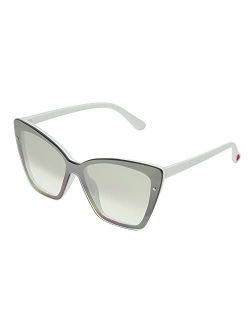 Women's Anabella Sunglasses Cateye, White, 146mm