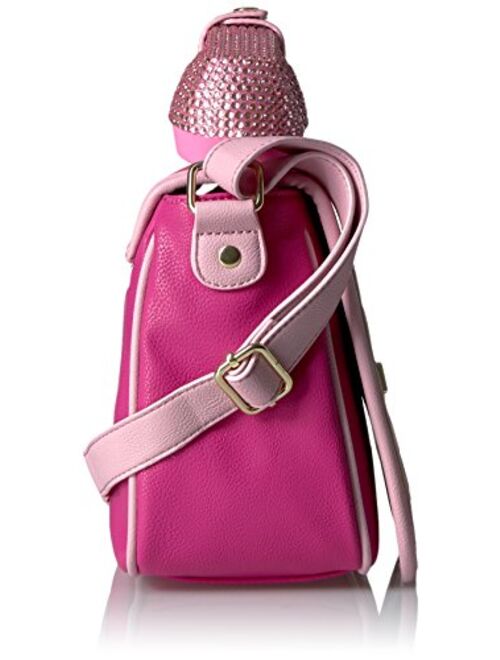 Betsey Johnson women's Kitsch Phone Bag Crossbody, Pink, One Size US