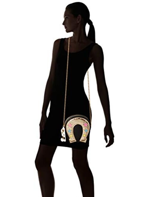 Betsey Johnson Get Em' Cowgirl Crossbody, Gold