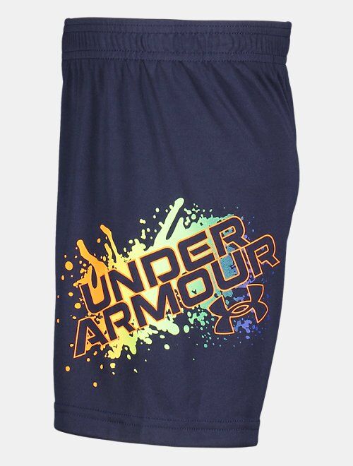Under Armour Boys' Pre-School UA Splatter Striker Shorts