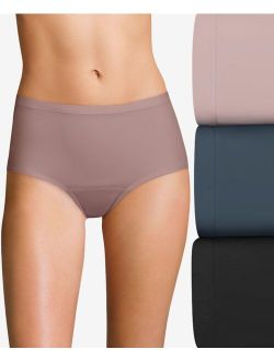 Women's Fresh & Dry Light Period Underwear, 3-Pk Brief