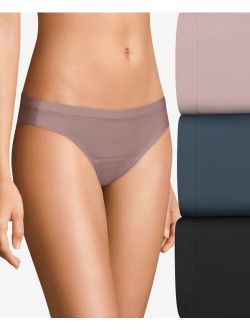Women's Fresh & Dry Light Period Underwear, 3-Pk Bikini
