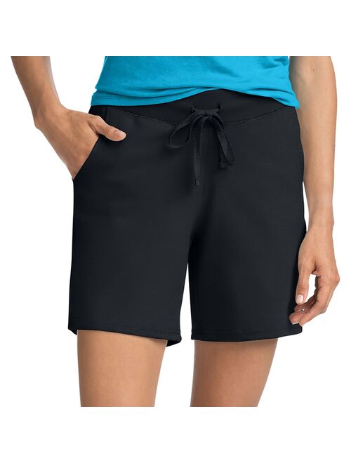 Women's Hanes® Jersey Drawstring Shorts