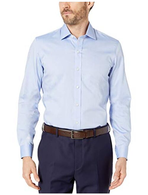 Buttoned Down Men's Xtra-Slim Fit Solid Non-Iron Dress Shirt