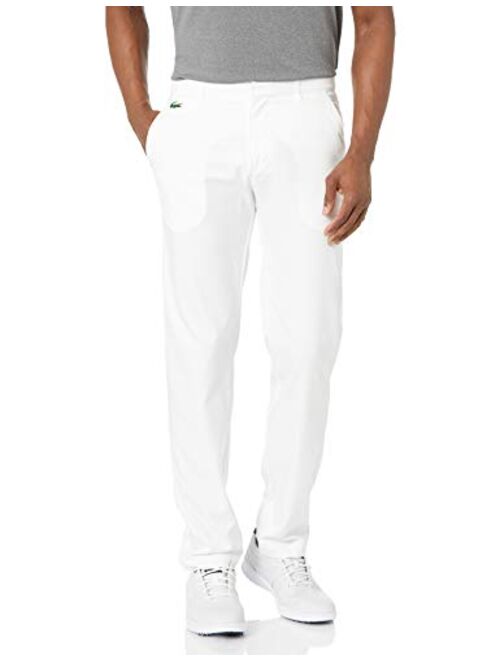 Lacoste Men's Sport Solid Technical Gabardine Golf Pant