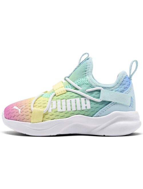 Puma Toddler Girls Rainbow Rift Slip-On Running Sneakers from Finish Line