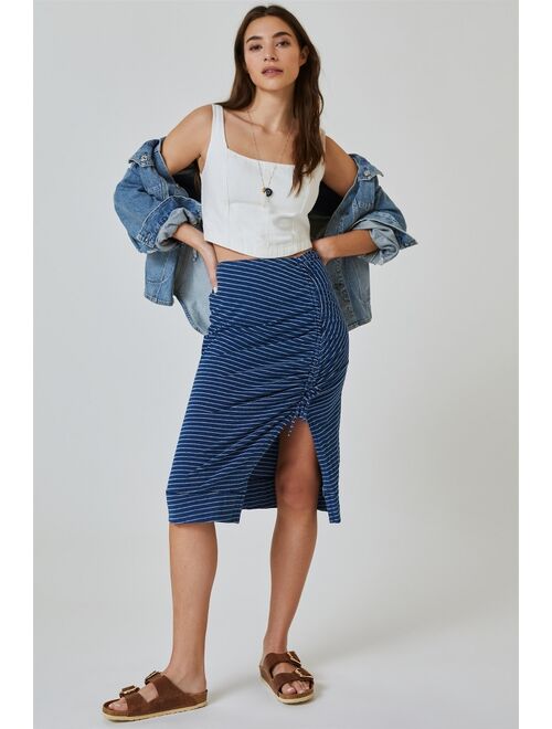 Pilcro Knit Midi Skirt