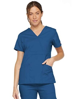 Women's EDS Signature Mock Wrap Top with Multiple Instrument Loop