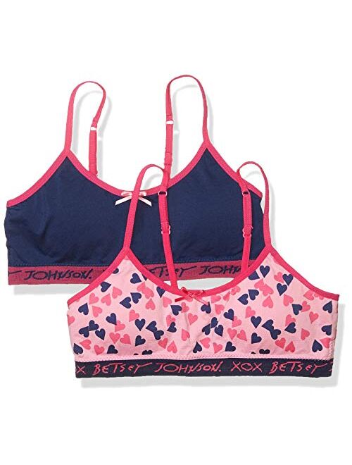 Betsey Johnson Girls' 2 Pack Bra