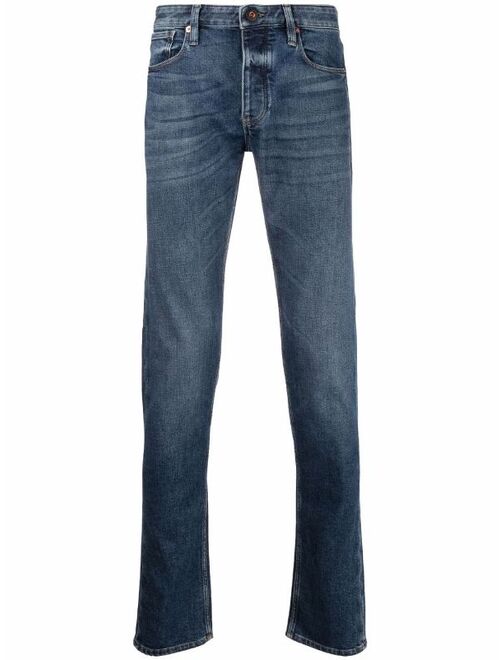 Emporio Armani mid-rise straight jeans