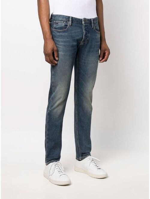 Emporio Armani low-rise slim-fit jeans