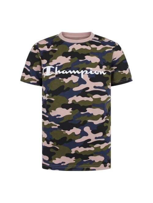 Champion Big Boys All Over Print Signature T-Shirt