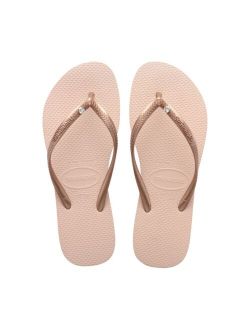 Women's Slim Swarovski Crystal II Flip Flop Sandals