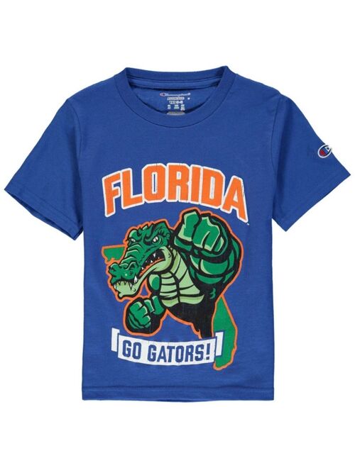 Champion Big Boys Royal Florida Gators Strong Mascot T-shirt