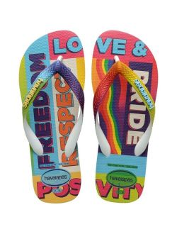 Women's Top Pride Rainbow Flip Flop Sandals