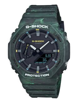 G-Shock Men's Analog Digital Green Resin Strap Watch 45mm