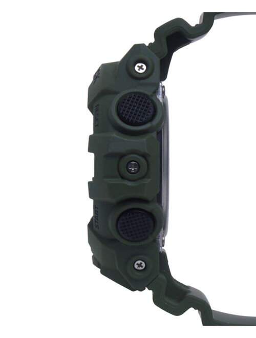 Casio G-Shock Men's Analog-Digital Green Resin Strap Watch 53mm