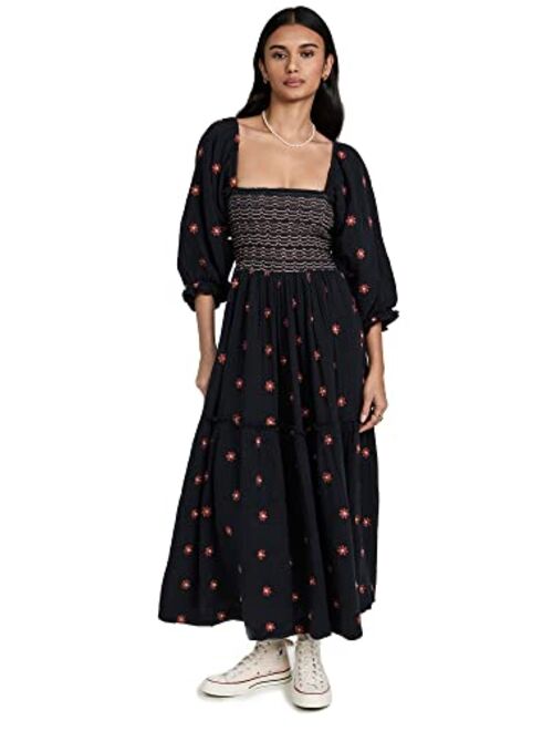 Free People Women's Dahlia Embroidered Dress