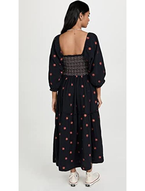 Free People Women's Dahlia Embroidered Dress