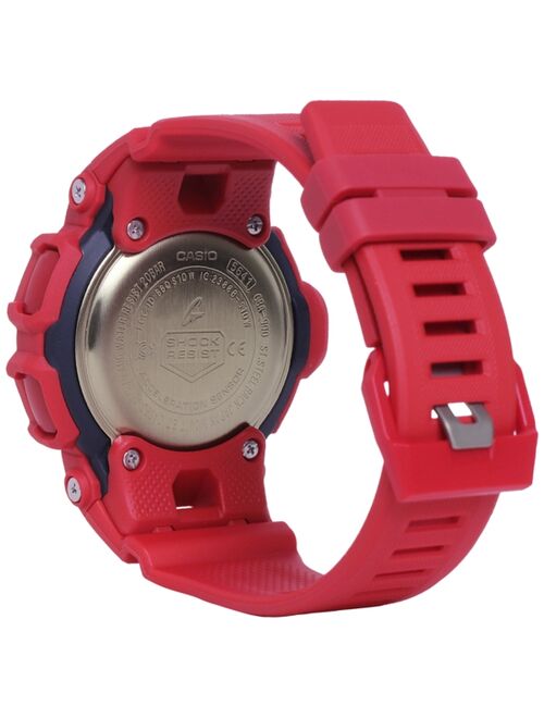 Casio G-Shock Men's Analog Digital Red Resin Strap Watch 46mm