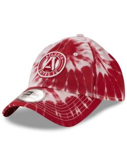 Men's Red Atlanta United FC Tie-Dye Casual Classic 9TWENTY Adjustable Hat