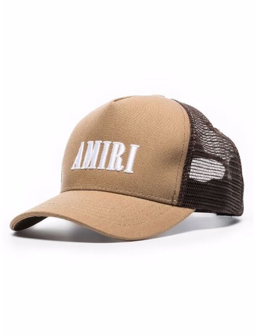 AMIRI Trucker logo-embroidered baseball cap