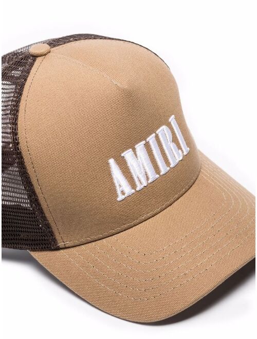 AMIRI Trucker logo-embroidered baseball cap