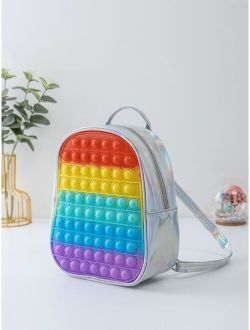 Kids Colorblock Bubble Backpack