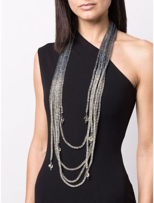 Emporio Armani oversized beaded necklace