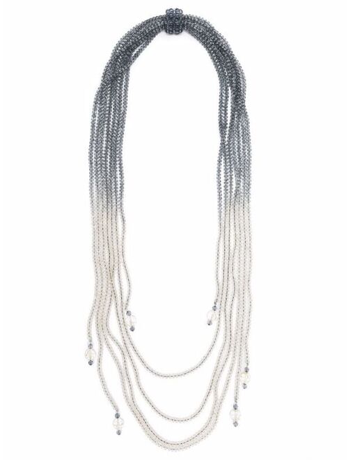 Emporio Armani oversized beaded necklace