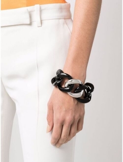 chunky curb chain bracelet